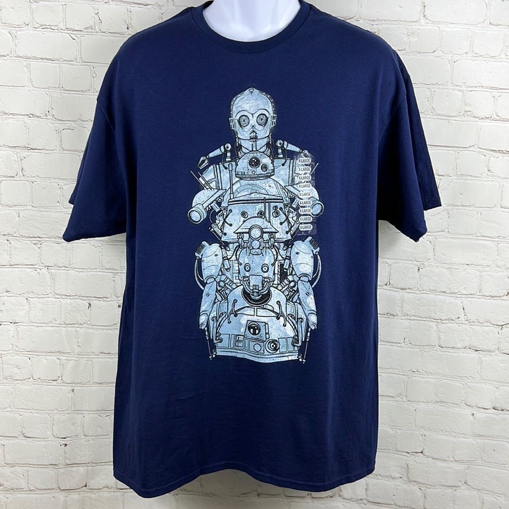Disney Star Wars T-Shirt Lucas fils XL dark Blue